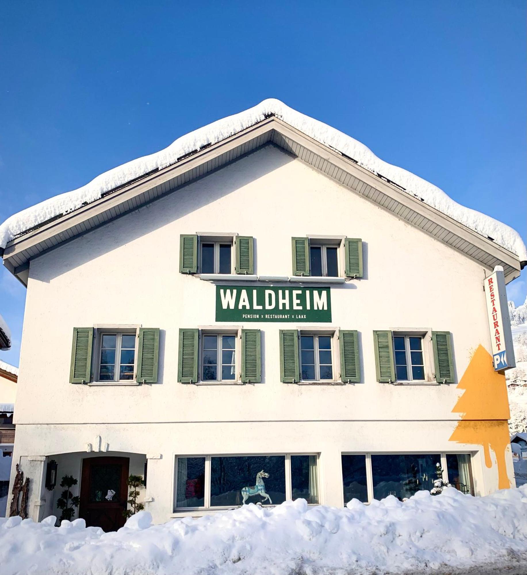 Waldheim Pension Laax Ngoại thất bức ảnh